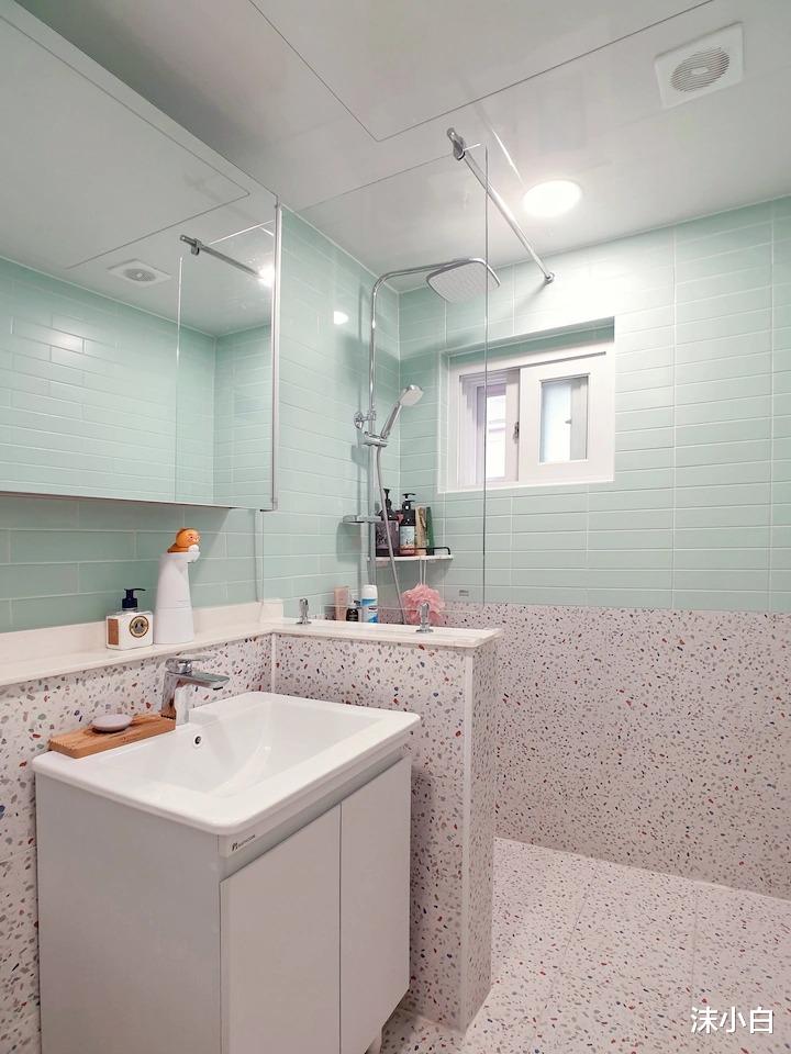 晒晒她99平小房,坚决不睡大房间,卫浴里有夏天凉爽的味道!