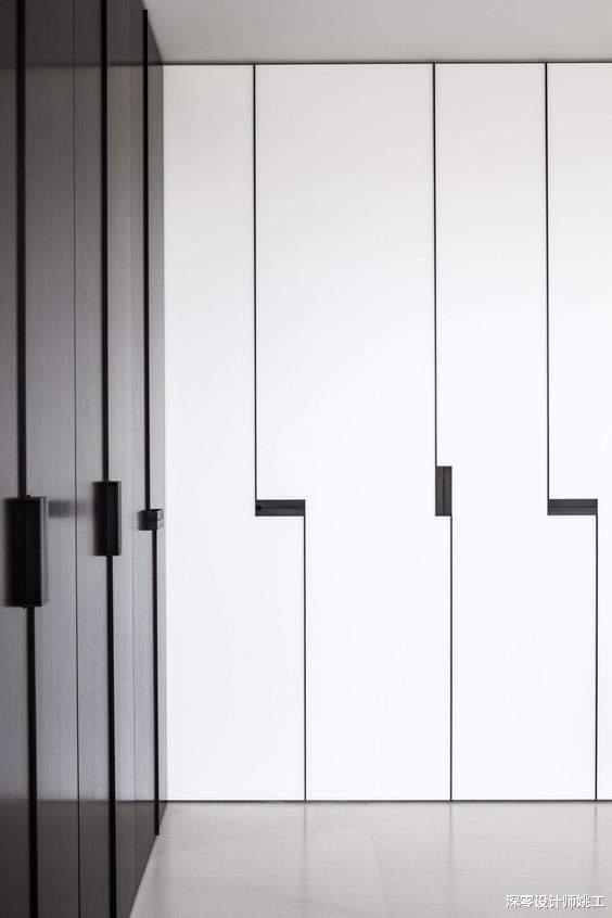 |换我装修，下套房柜子都用无把手设计，整洁美观，再久都不担心坏