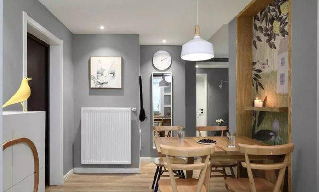 98平米的新房装修毕业啦,全屋高级灰的设计超漂亮,采光明亮通透