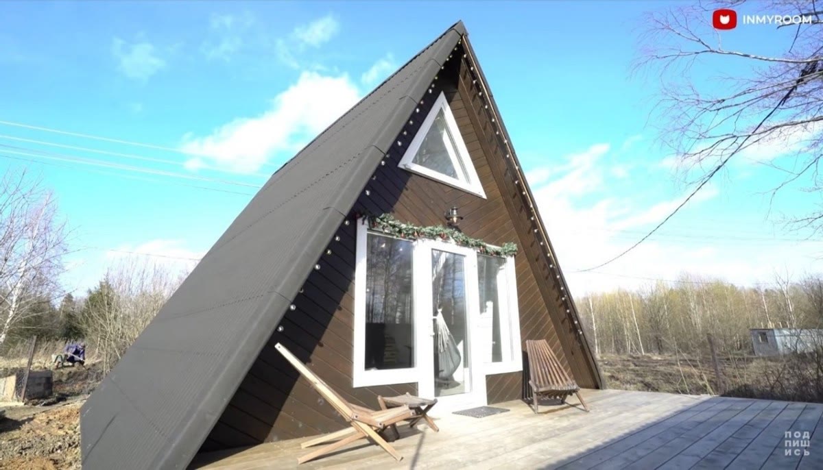 |这套奇葩三角形迷你屋,女主花了7万爆改,简直是设计界的教科书