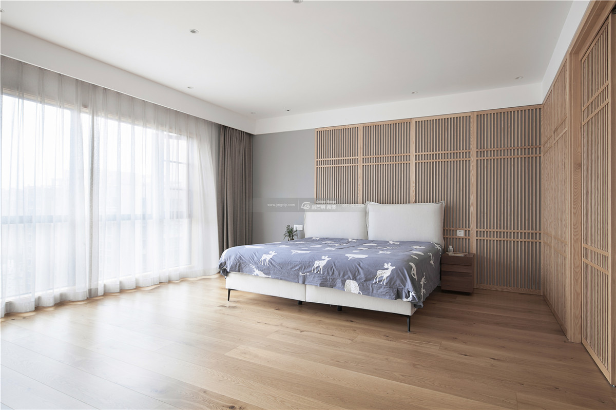 幸福金芒果装饰|装修实景：同德广场混搭风格300m2，隐在都市里的潇洒居