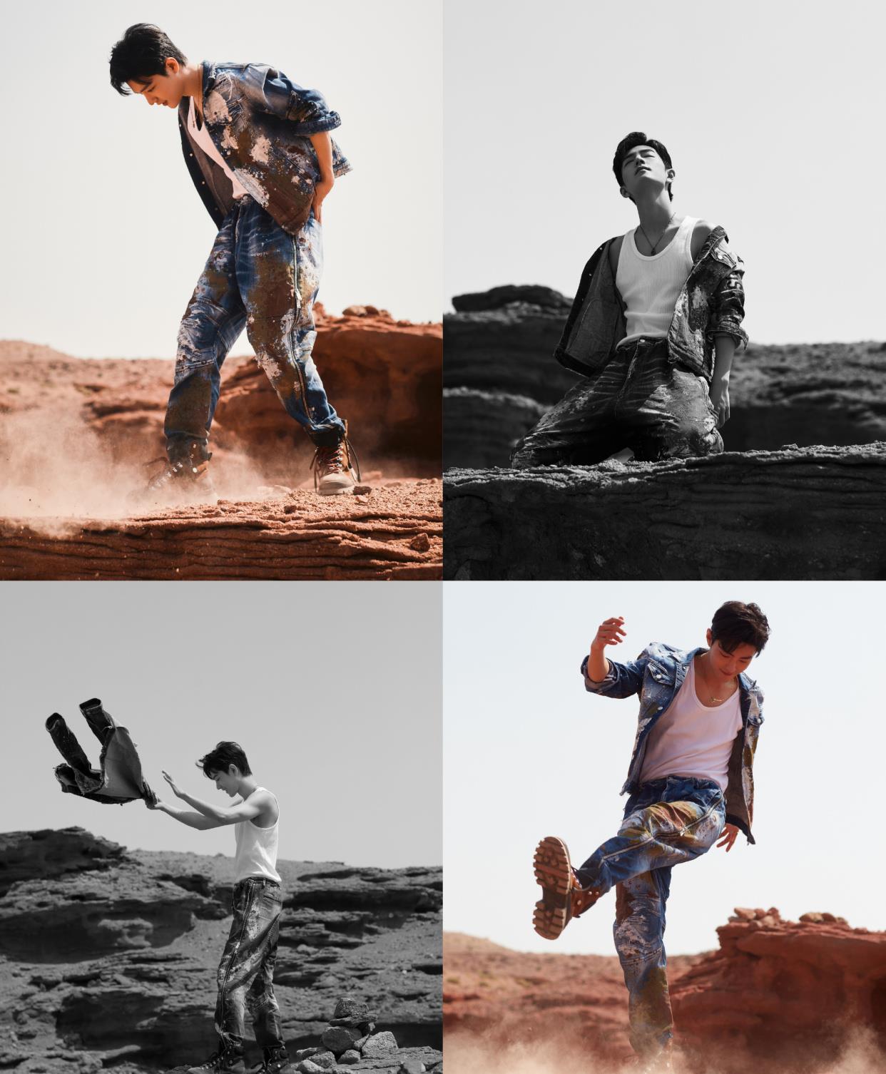 鞠婧祎|摄影师曝肖战18宫格感人幕后故事，粉丝患司汤达综合病，想偷硬盘