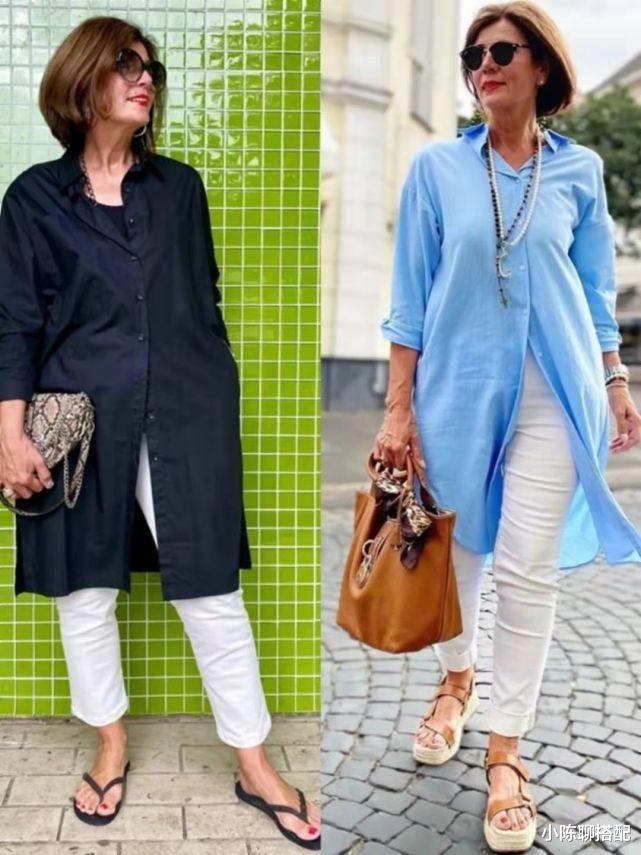 小陈聊搭配 个矮还微胖，这位60岁奶奶真会穿，越老越有范，她是如何做到的？