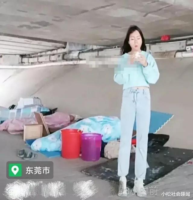 东莞:95后美女被家人多次催婚后离家出走,钱花完了,只能睡桥洞