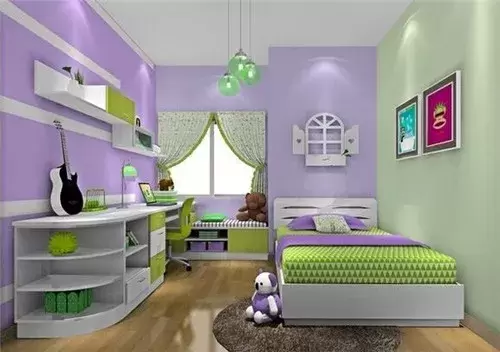 小户型儿童房装修设计的福音,再也不用担心房子面积不够用啦!