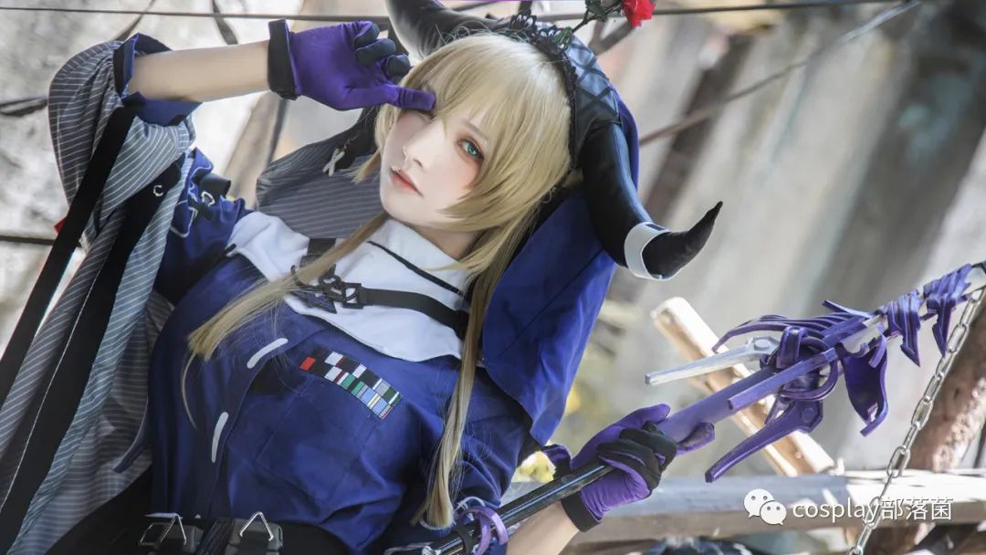 明日方舟|cos：明日方舟帕拉斯cos正片@千禾