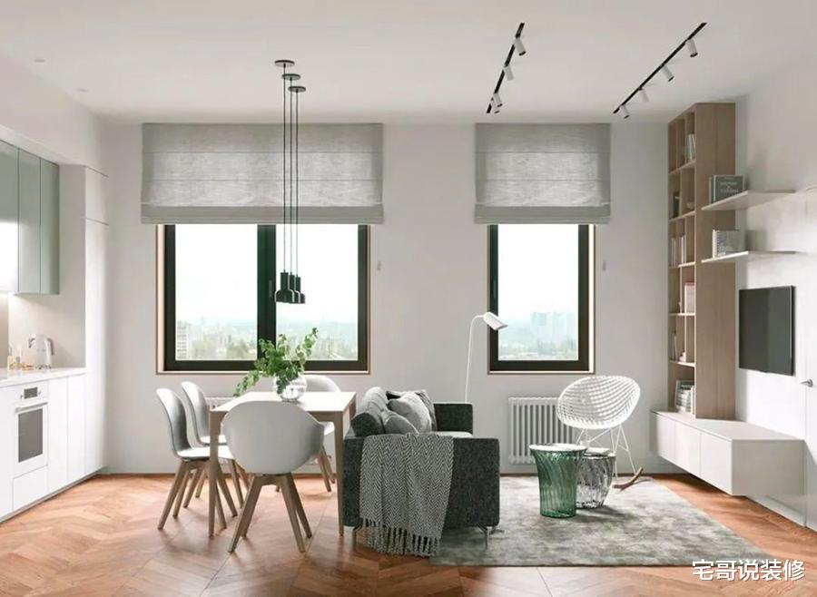 29岁夫妻54㎡的家，一进门就被迷住了，全屋简单又清爽，真有品味