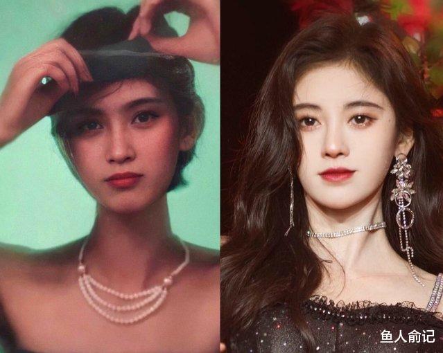 关晓彤|有种基因叫鞠婧祎妈妈，看到她的童年照，网友：果然是颜值担当