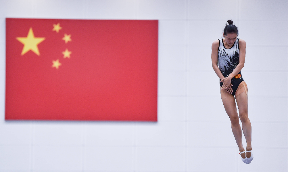 刘灵玲|蹦床女神刘灵玲，最大的烦恼就是长得太好看，那么她到底有多美呢