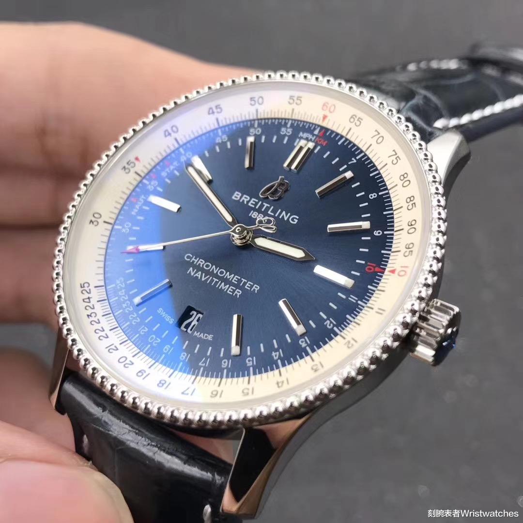 刻腕表者Wristwatches|TF厂百年灵航空计时评测—TF厂航空计时41mm复刻表值得入手吗?