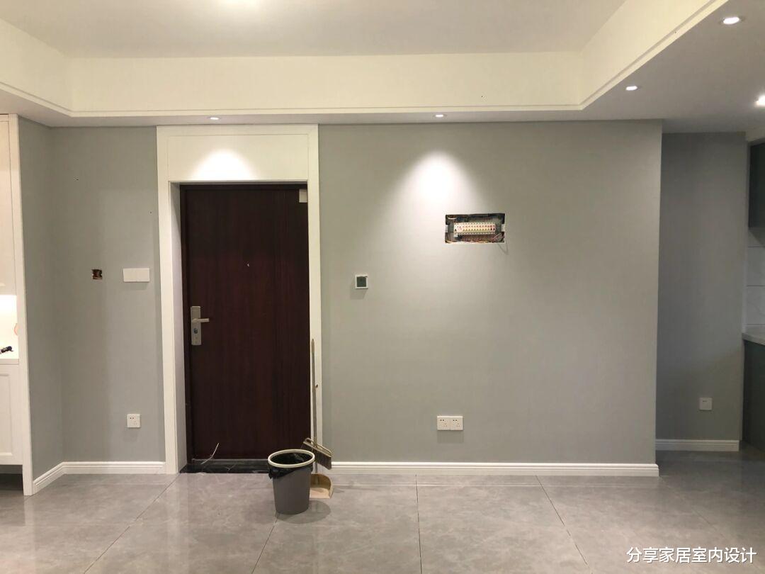 分享家居室内设计|请保洁阿姨将全屋扫干净，家具还没进场就很漂亮，太喜欢了！