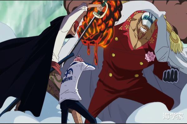 海贼王|海贼王:霸王色缠绕设定一出,才知道赤犬也怂红发的真正原因