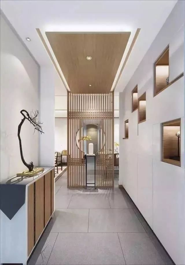 鲤鱼空间设计|门厅这样设计，好看又实用