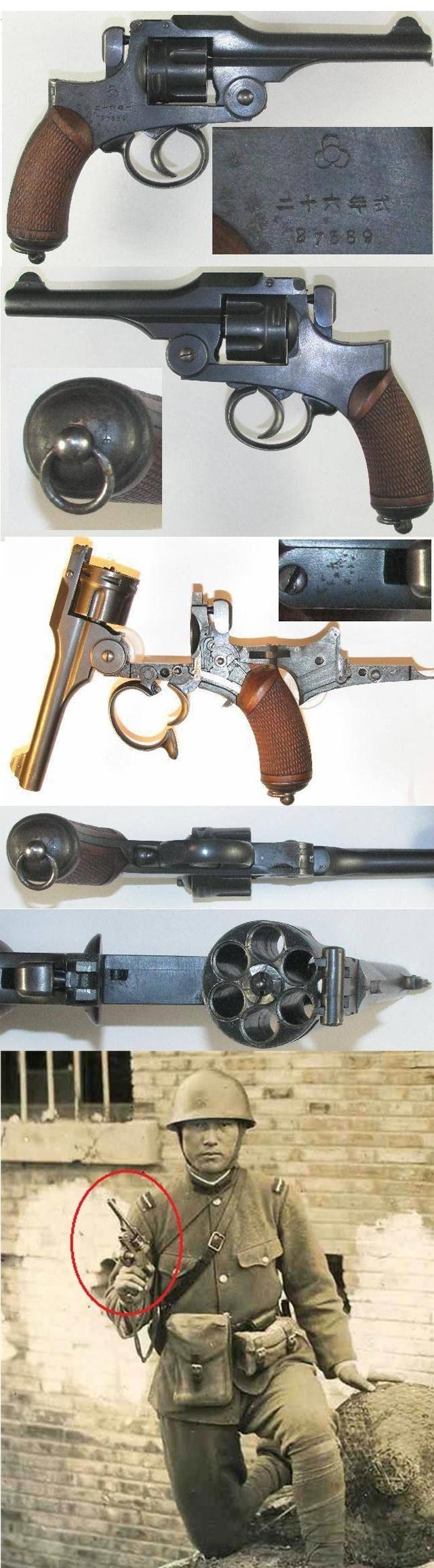 日军|二战前，外国人眼中的日军手枪：“老爷枪”和“拳銃”