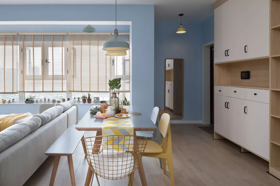 装修时尚家|太棒了！113平的北欧风三居室，把收纳与生活结合起来！