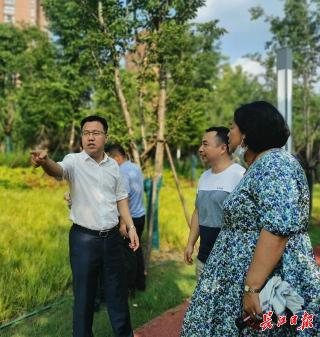 长江日报|新建游园路灯损坏无人修，现场督办：10天内完成全面检修