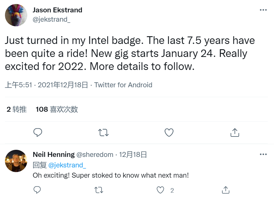 英特尔|英特尔 Linux Vulkan 驱动程序的首席开发人员离职