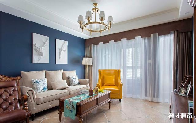 德才兼备|95㎡的美式简约风,绿野仙踪般的居住环境,满足你对大自然的想象