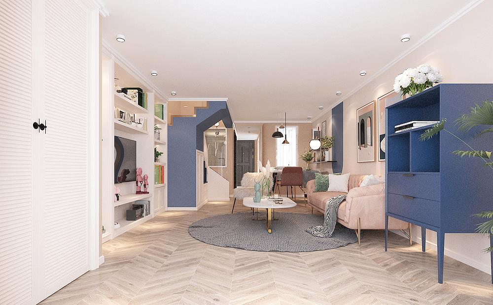 新帝雅|参观完47岁阿姨的家,感觉自叹不如,仅有47㎡却装修很敞亮又前卫