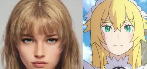 ai|网友用AI合成动漫人物,艾莎公主的还原是不错,但有人说变丑了