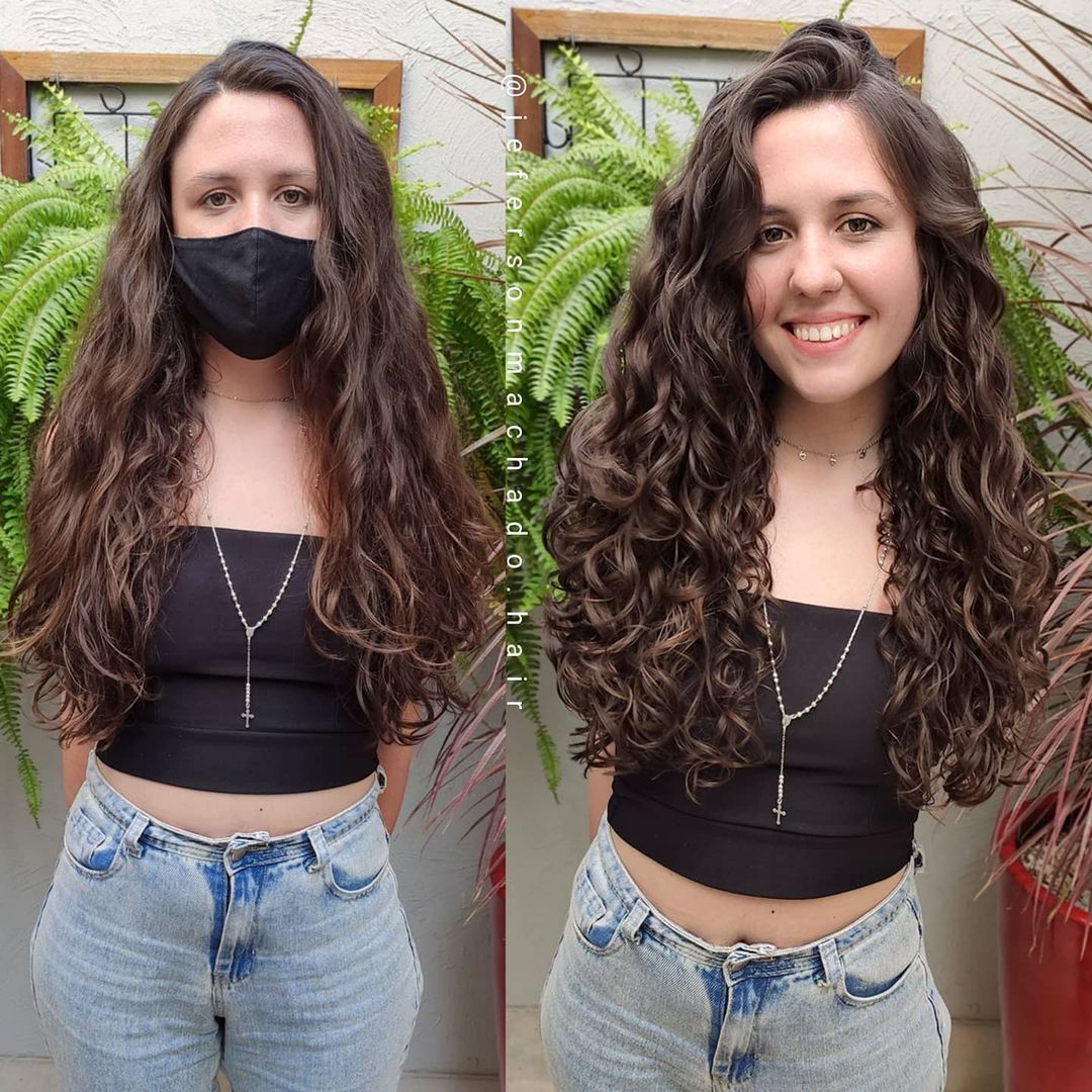 发型 换对发型，美得让人心动，就连白发阿姨也能变女神