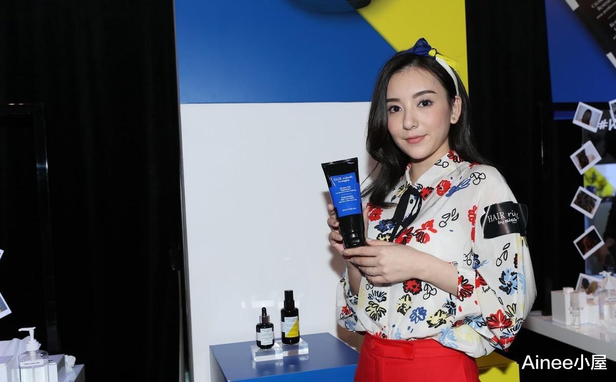 Ainee小屋|方媛当了妈却仍爱日系名媛风,印花衬衫配红裤,发卡配得挺甜美