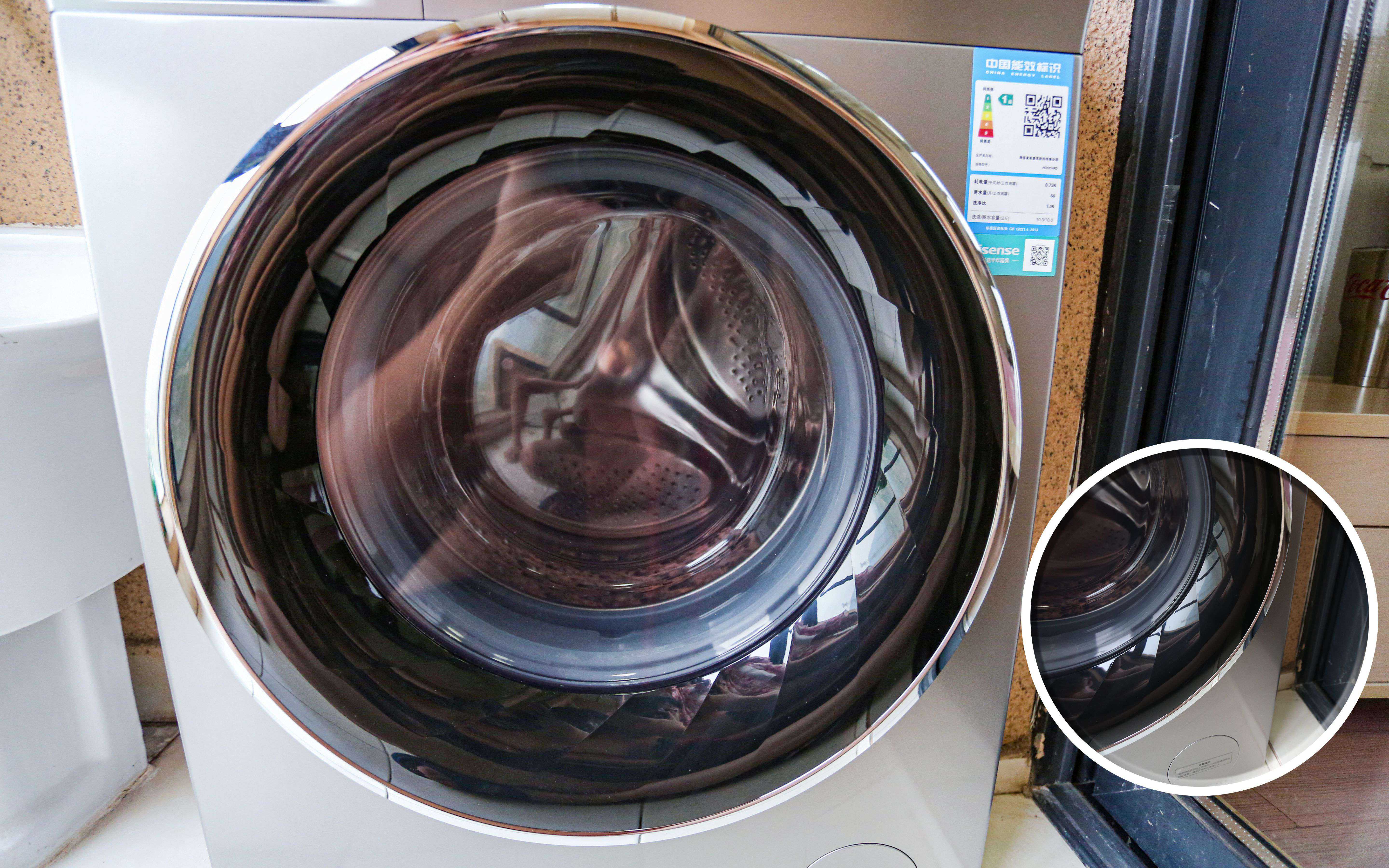 洗衣机|永磁DD直驱、微蒸烘干、除螨：海信HD1014FD蒸汽洗烘一体机测评