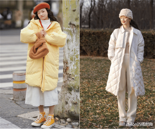 Mon巧搭时尚 不足158cm的女生，大衣、羽绒服长度按照这个来，显高就简单多了