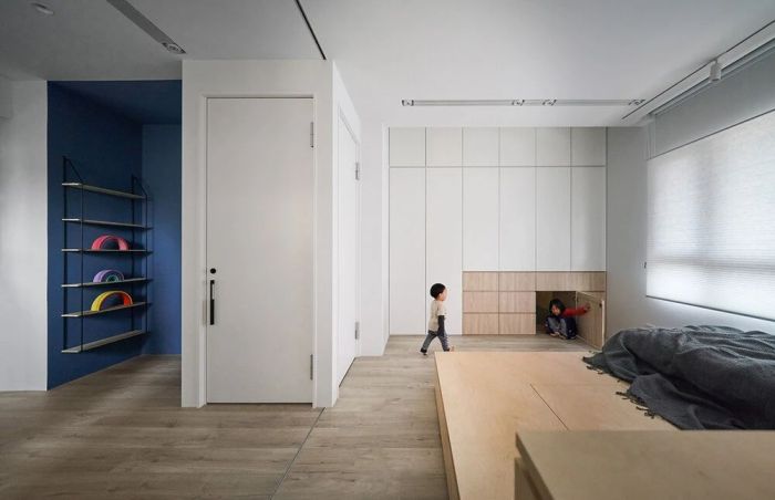 设计师|【小家掌】极简与童趣的平衡，86㎡亲子乐园宅！