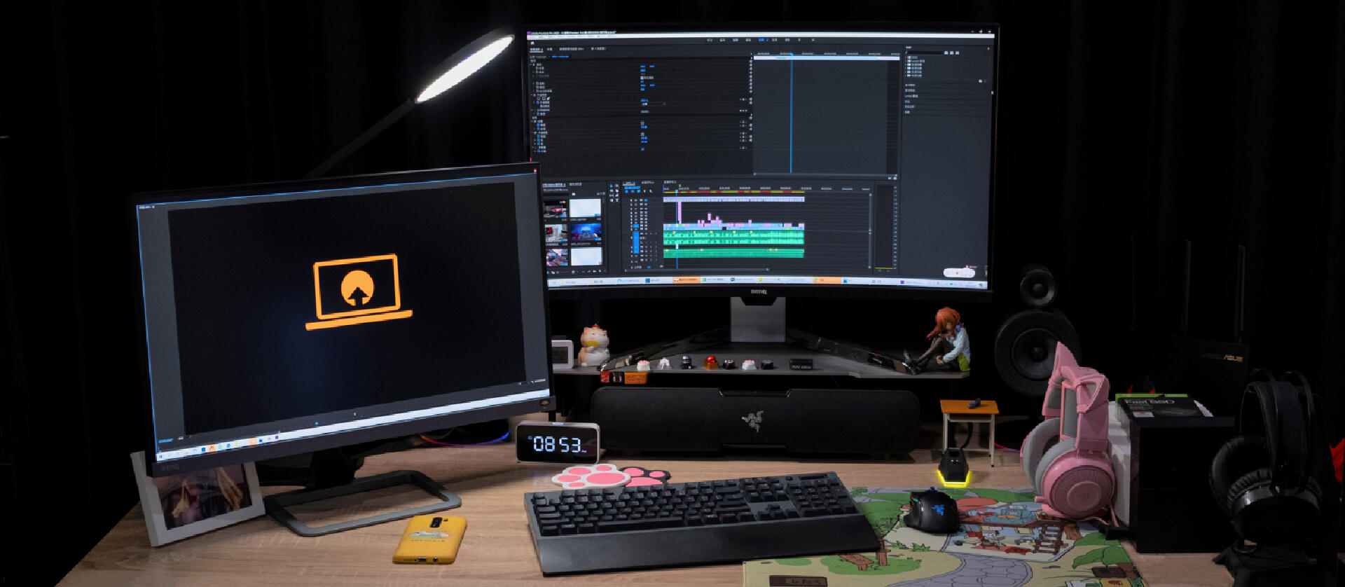 顯示器|肥宅電競快樂桌，我為桌面添置了哪些數碼好物？
