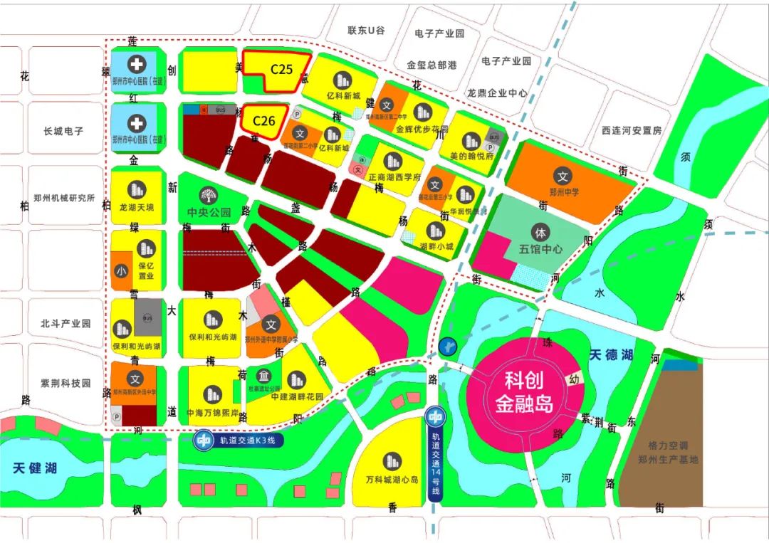 无锡|郑州市第三次集中土拍落幕，中建方程双湖科技城再传捷报！