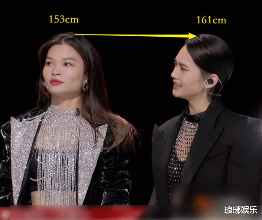 杨丞琳|161杨丞琳和165张柏芝同框，同穿平底鞋，谁在撒谎很尴尬