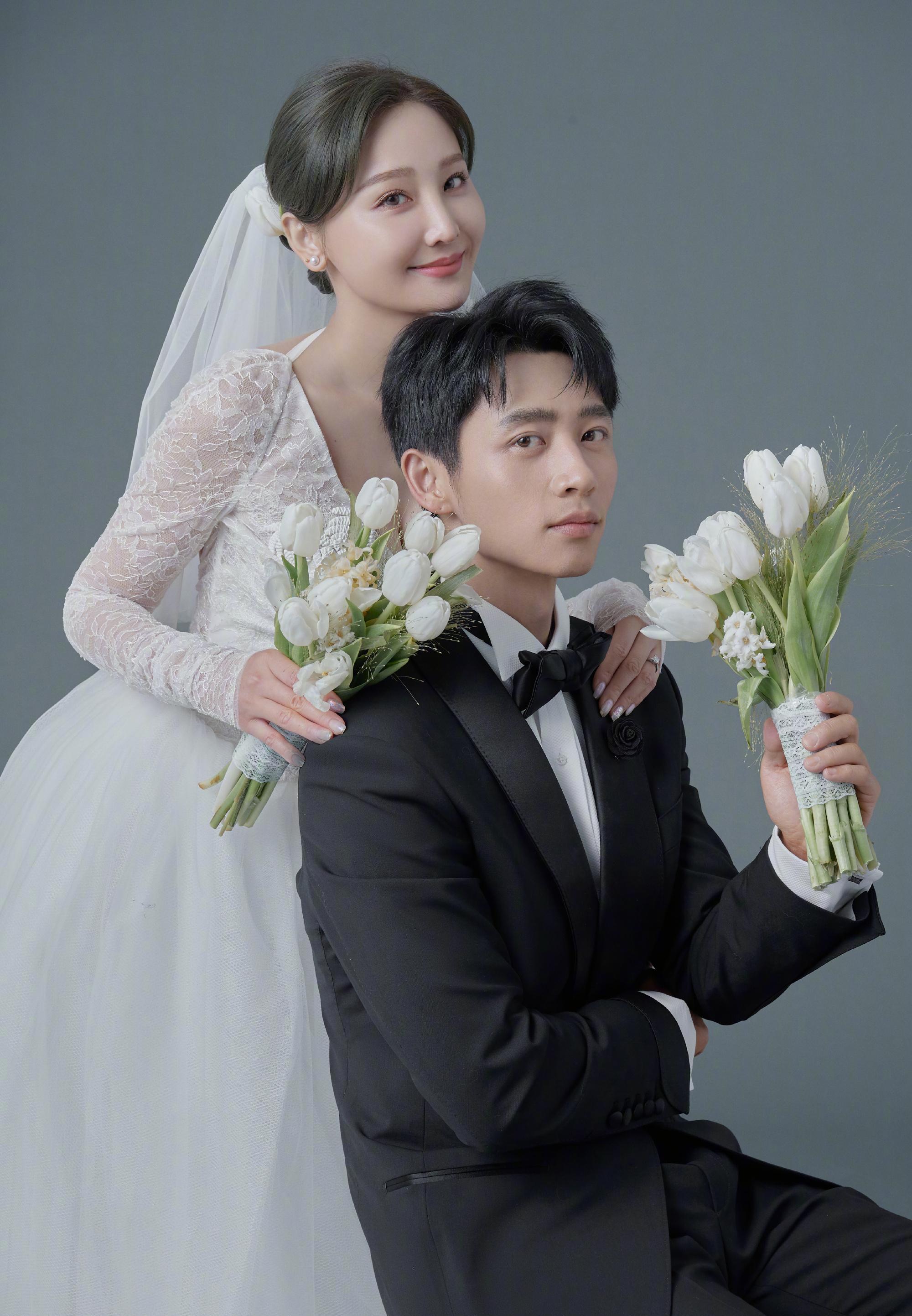 BiuVogue|魏晨审美挺好的，找的老婆颜值挺高的，就是婚纱照看着太普通
