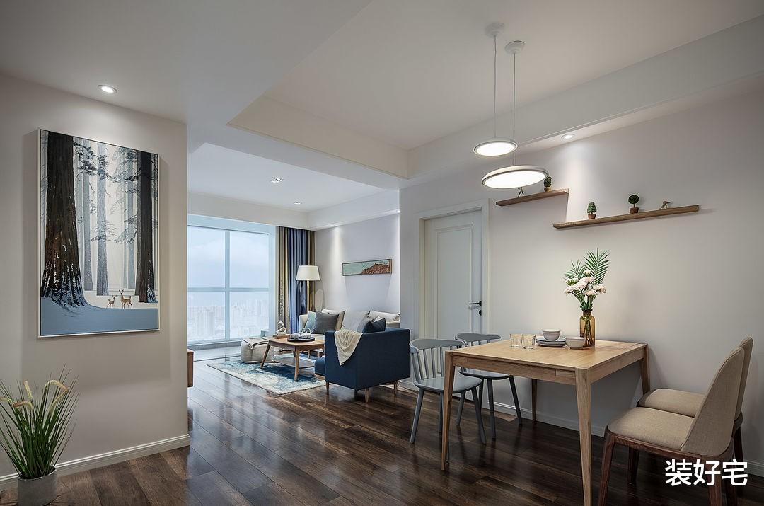 |80平的木制北欧风，专属于小户型的温馨感，一起享受宅在家的美好