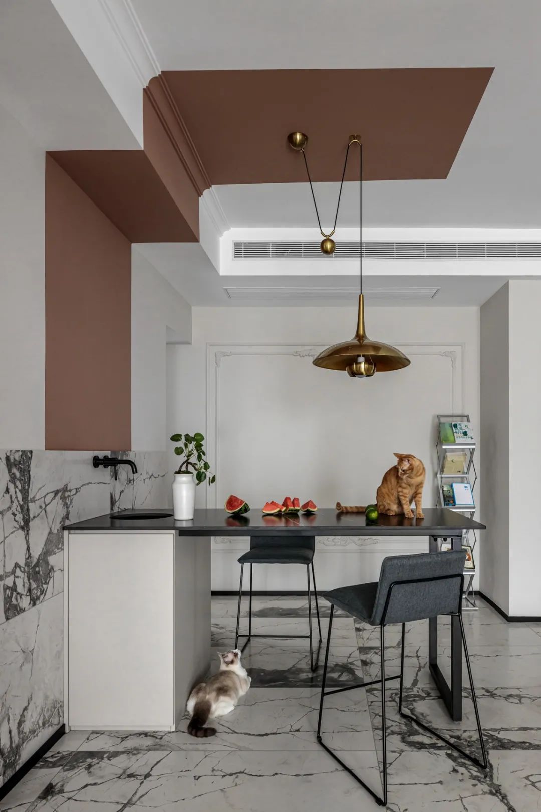 混搭|绝美反差感!90m2混搭风,让她家颜值提升了好几个level