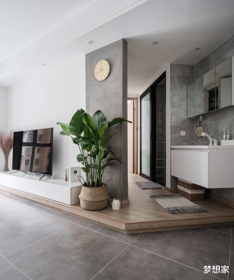 梦想家|参观夫妻的北欧风一居，斜角过道有创意，清新小家功能强，羡慕了