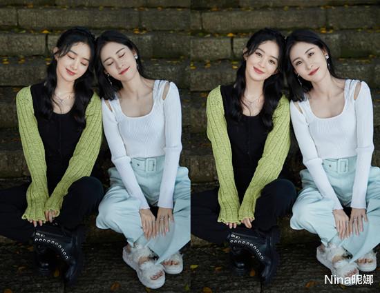 赵丽颖|赵丽颖庆生男闺蜜团作陪，穿T恤戴颈带脸瘦一圈，单身女王不愁追