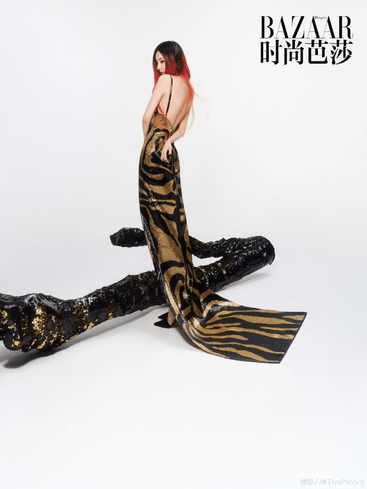 杨幂|2022第一卷！杨幂穿高定，舒淇戴百万元珠宝，欧阳娜娜连登两封面