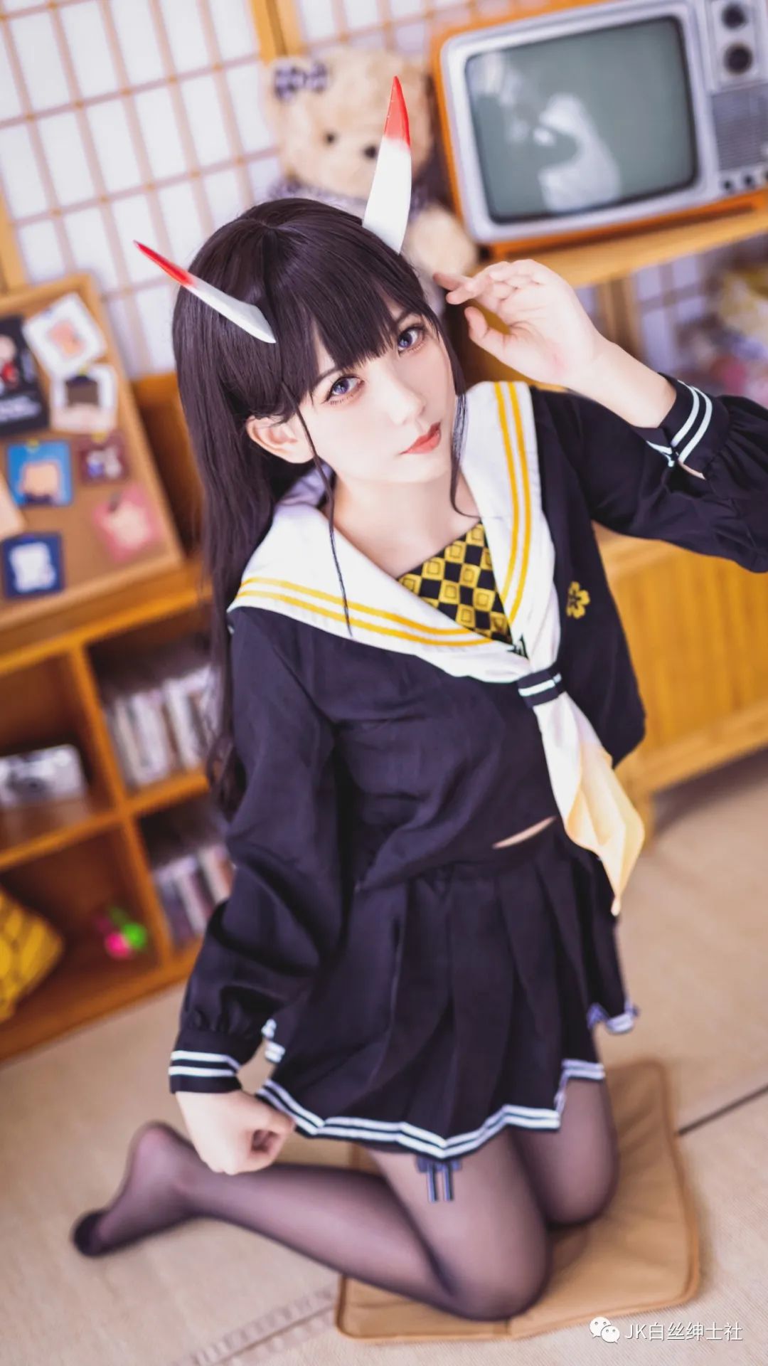 碧蓝航线|cos：碧蓝航线长腿能代cos正片@真理