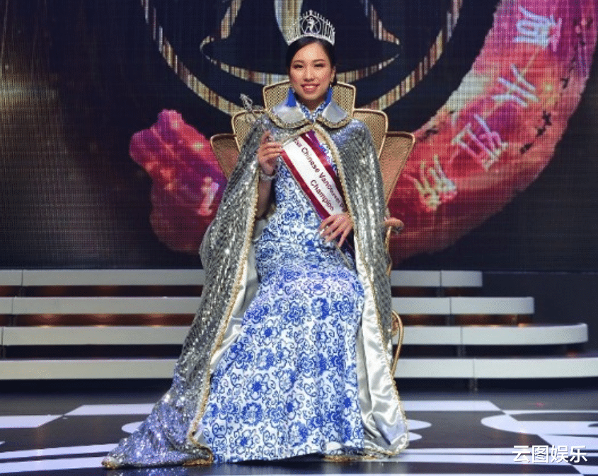 钟丽缇|恭喜！钟丽缇23岁大女儿夺得华裔小姐亚军，25岁设计师爆冷夺冠