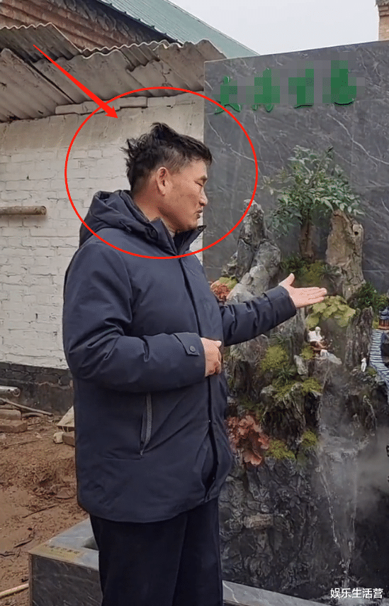 朱之文|大衣哥晒假山造景，宣传爱护大自然，网友：发型才是真的大自然