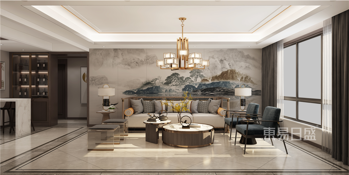 115m2新中式风，优雅又有格调，一眼就爱上TA