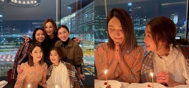 香香|好姐妹为李亚男补过生日 岑丽香戴超闪钻戒成焦点
