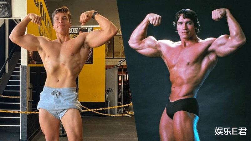 阿诺德·施瓦辛格|施瓦辛格私生子模仿老爸秀肌肉，自知颜值不高，欲靠身材出道做明星