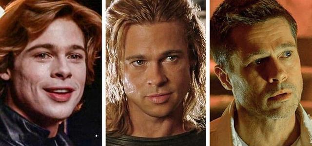 明星|好莱坞电影明星在他们的处子秀、巅峰期和最近一部电影中的样子