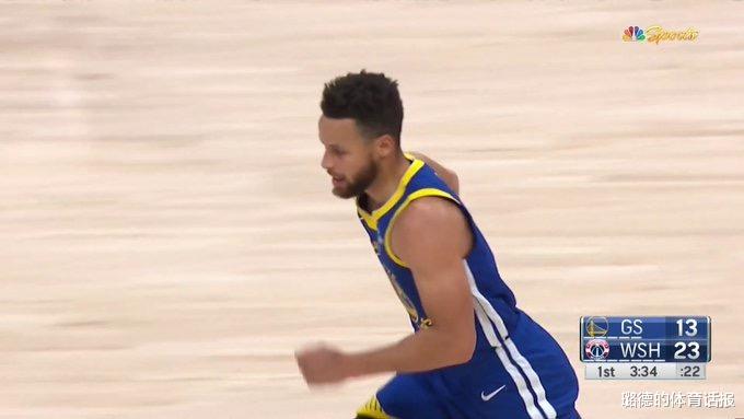 斯蒂芬·库里|半场10中2，库里低迷勇士替补发威！乌布雷8中6暴走疯狂追分