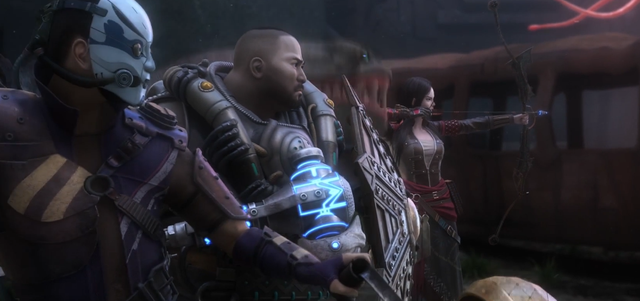 黑鼠鼠 《灵笼》特别篇，正式公布第二季，白发冷艳少女怒虐噬极兽马克