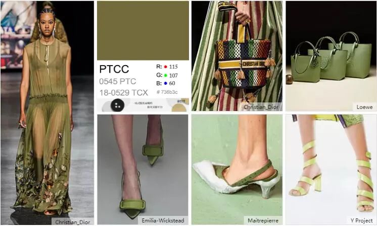 纺织服装时尚内参|泥炭藓绿究竟是什么鬼畜级的颜色，让人这么上头