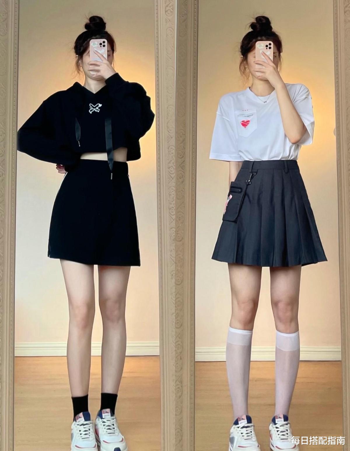 每日搭配指南|小个子秋天怎么穿?分享3个思路18套穿搭示范,时髦减龄又显瘦