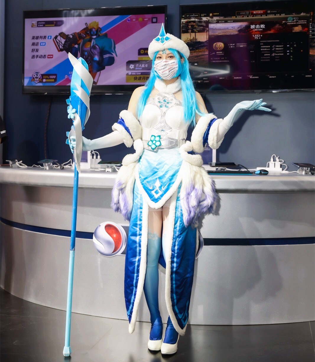 小姐姐|2021CJ 展会王者荣耀COS人物大比拼，众多小姐姐秀出高颜值皮肤！